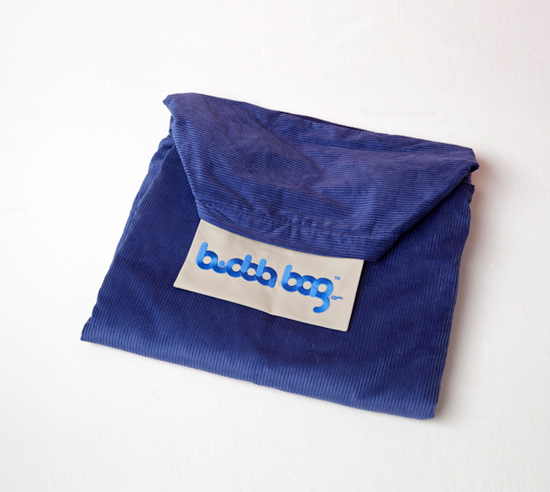 buddabag range of covers chord suede canvas covers blue cover
